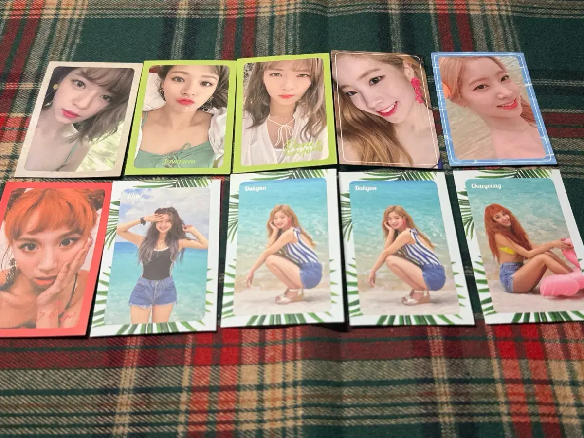 트와이스 summer nights 포카